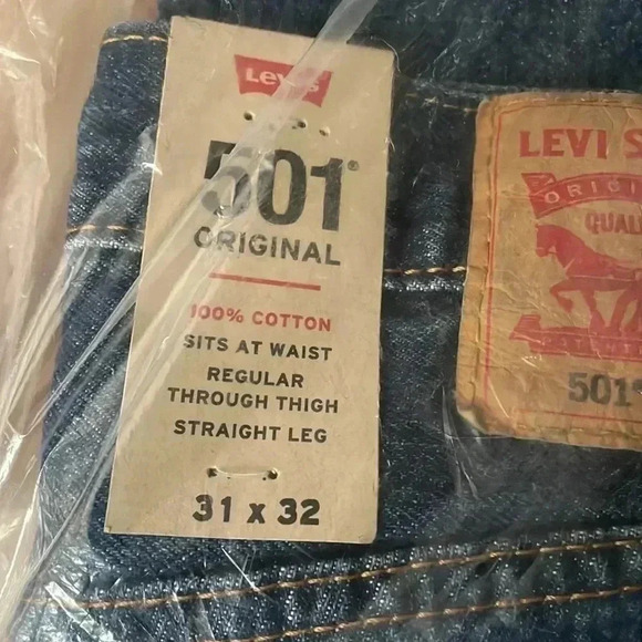 501 Original Levi’s Straight Leg - Picture 5 of 8